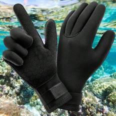 1 par 3MM Neopren Dykning & Surfing Handskar Med , Anti-halk , Flexibilitet Funktioner , Lämplig För Fiske , Simning , Rafting , Kajakpaddling , Paddl - Svart (L,M,S,XL)