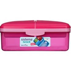 Sistema madkasse Slimline Quaddie 1,5 L Pink