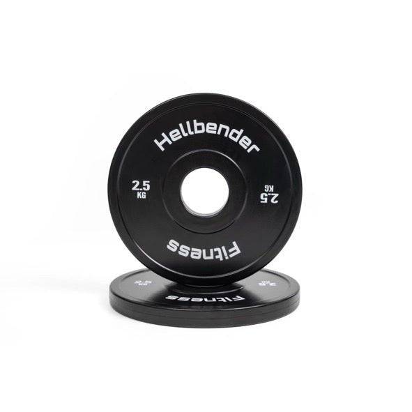 Hellbender Fitness Sorte Bumper Plates 0,5–25 kg - 2,5