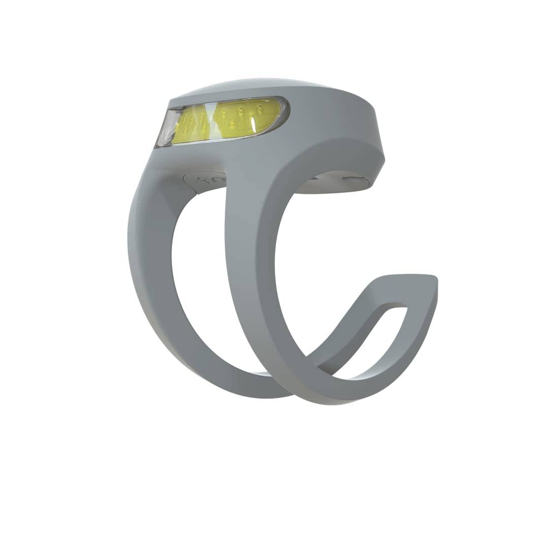 Japanese KNOG Bicycle Front LED Light FROG V3 FRONT ABYSS GRAY Abyss Gray 40 Lumens Lightweight Rechargeable LED Light [Genuine Product]