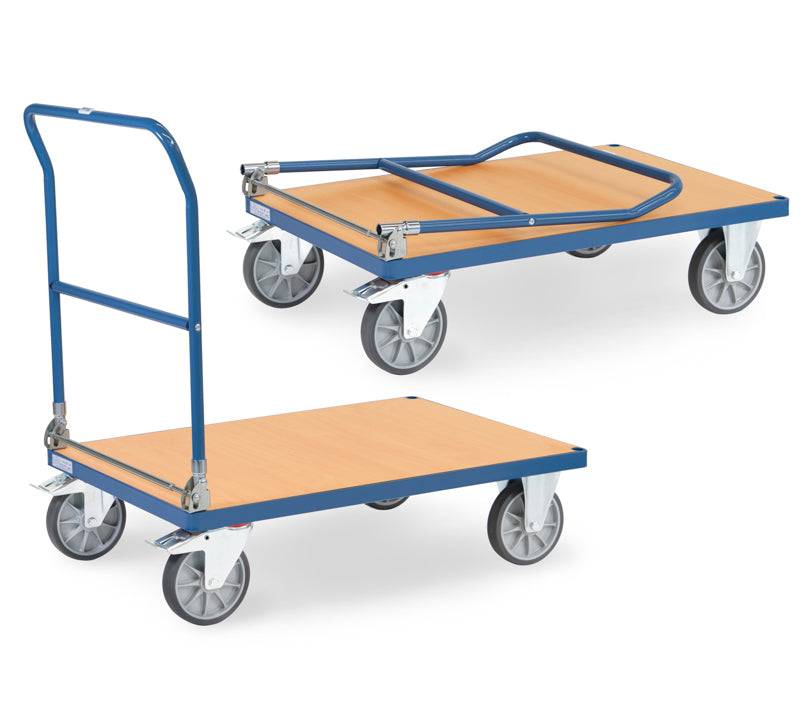 Klapvogn - Stål - 1000 x 700 mm - 500 kg