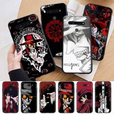 AD63 Hellsing Alucard Black Case for Xiaomi Poco X6 M5 M6 F5 F6 F1 C65 C55 C50 C51 C40 Redmi Note 7 8 14C A3X 13C 12C 11 10A 9C Pro Sofe Cover Redmi 13C 5G ebenholts