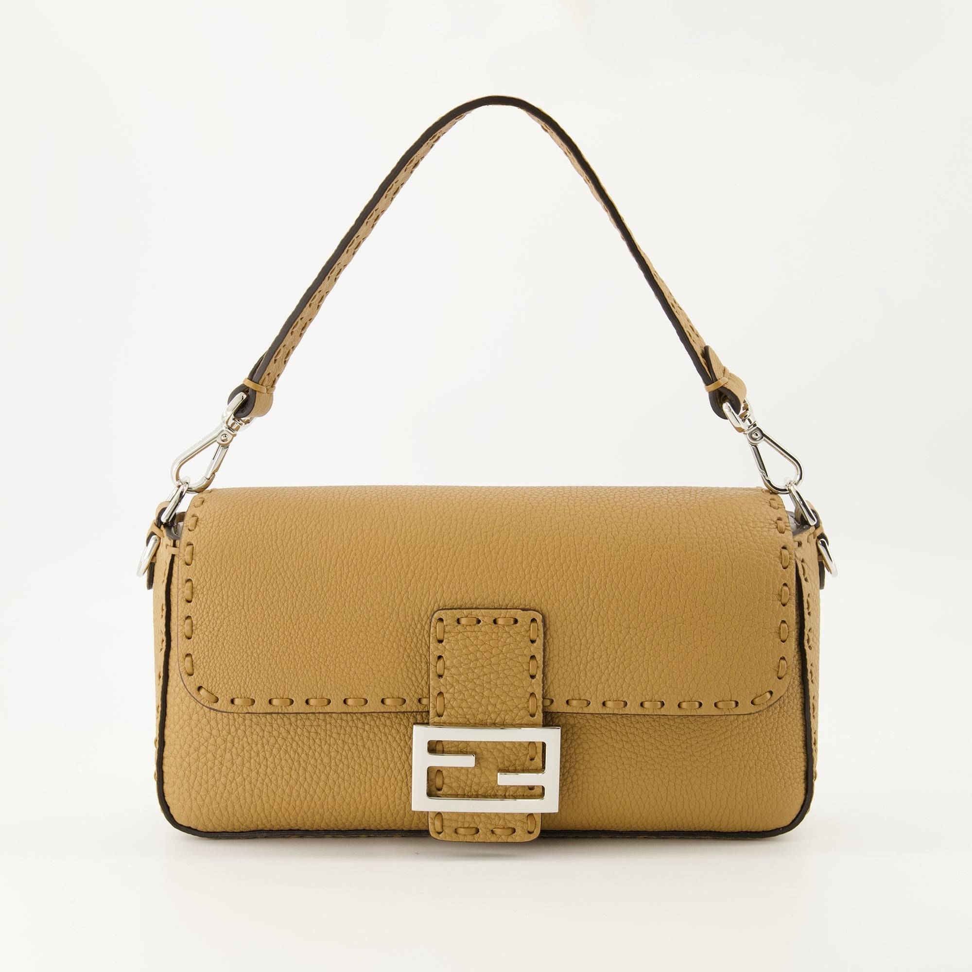 Brown Baguette Bag - One-Size (One-Size)
