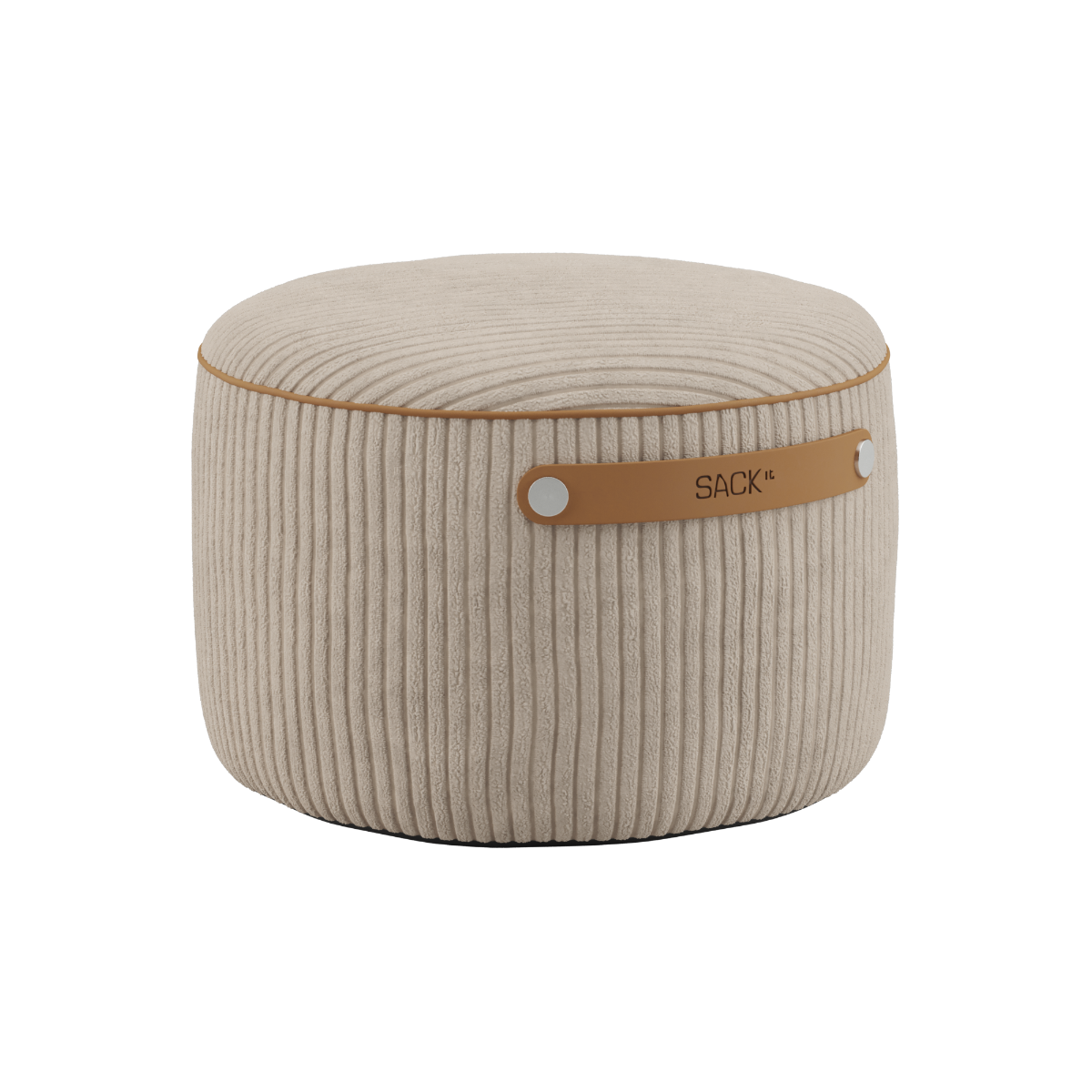 SACKit Pouf Indoor - Corduroy Beige.