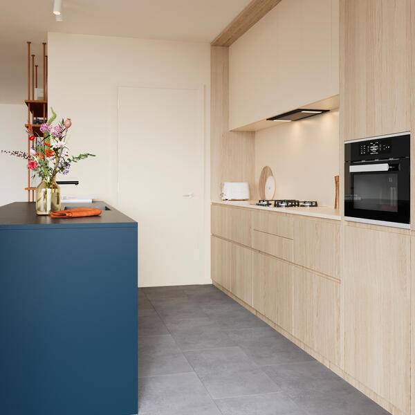 Vinylgulv Tile, Zenn Gluedown 55, Fuji.