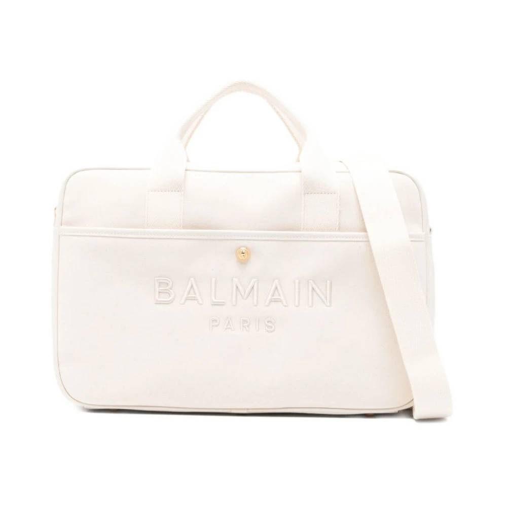 Balmain - Broderad Skötväska Home - unisex - ONE Size - Bomull