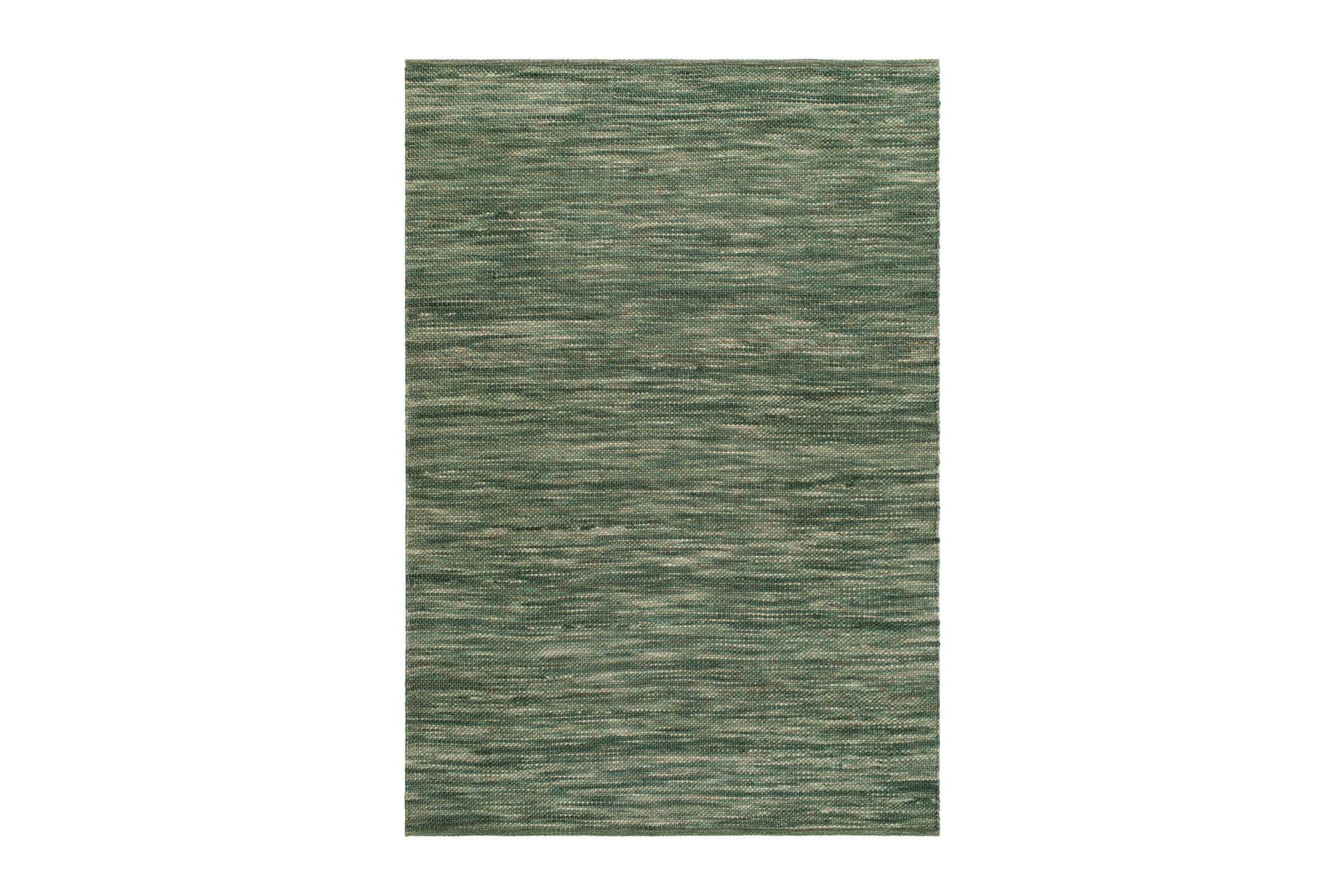 KM Home Skagen Ullmatta 300x400 cm Rektangulär - Grönmelange Ullmattor