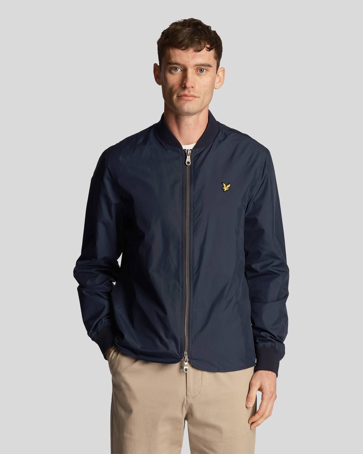 Lyle & Scott Bomberjacka i marin för män - Marin.