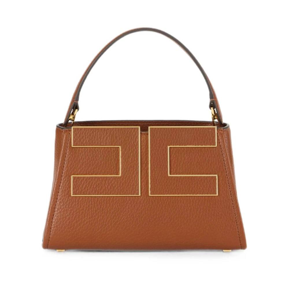 Elisabetta Franchi Veske i kunstlær - Tasker - Dame - Brun - ONE SIZE -