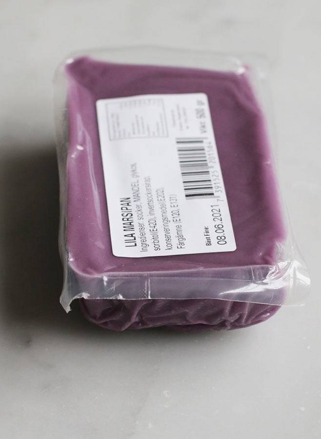 Marsipan - Lila - 500 g