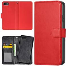 iPhone 7/8/SE - Mobilcover/Etui Cover Rød - red