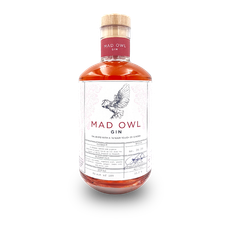 Mad Owl Gin, Rababer, 50 cl