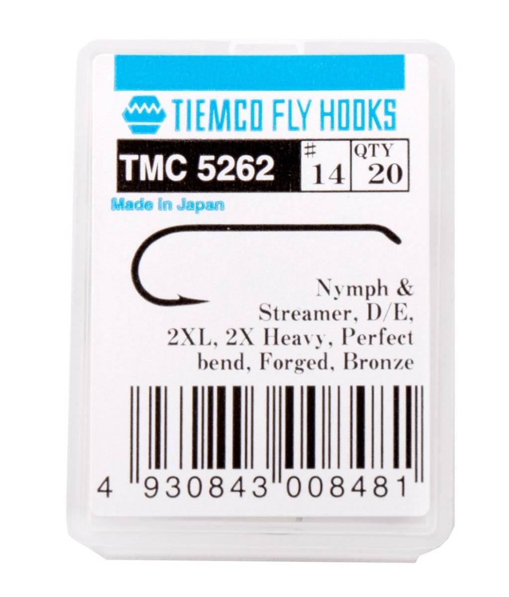 Tiemco TMC 5262 Nymph & Streamer (Storlek: 10) (10)