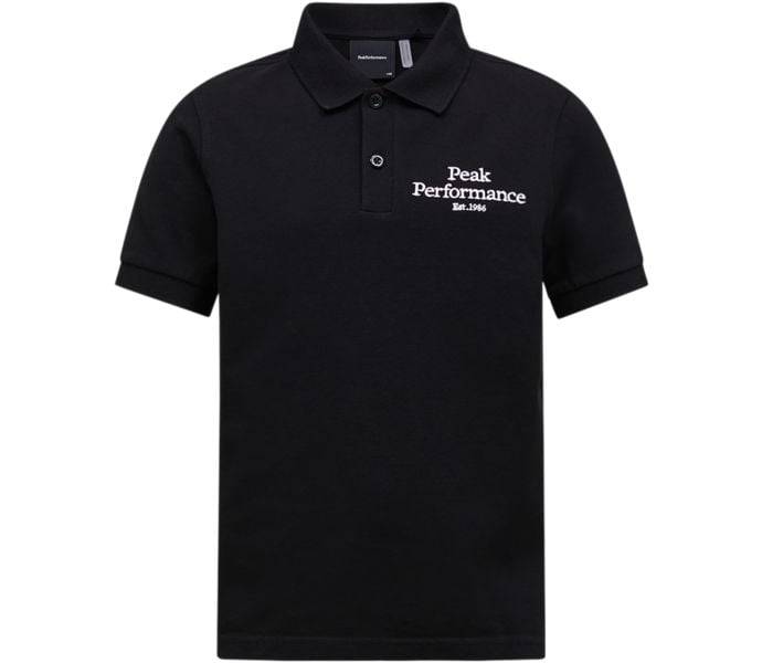 Original JR pikétröja, BLACK, Barn, 170