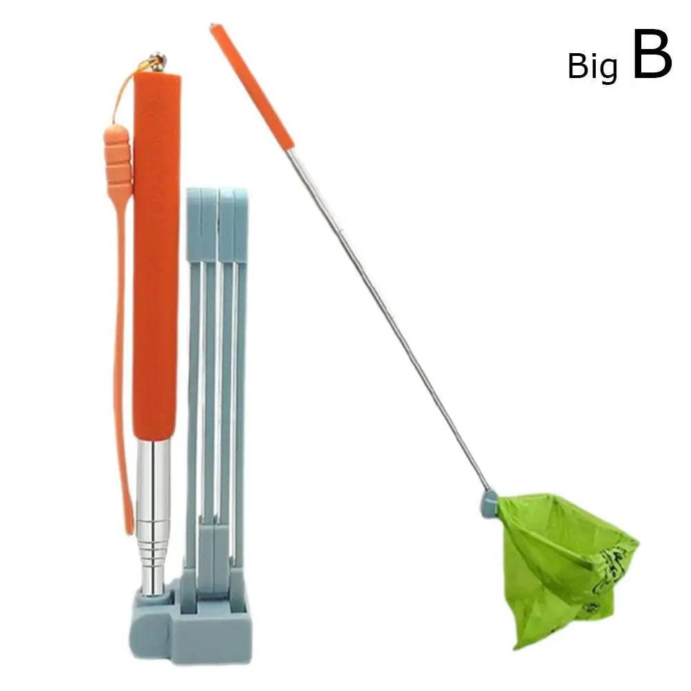 Long-Handle Stainless Steel Pooper Scooper for Dogs & Cats - L / SP