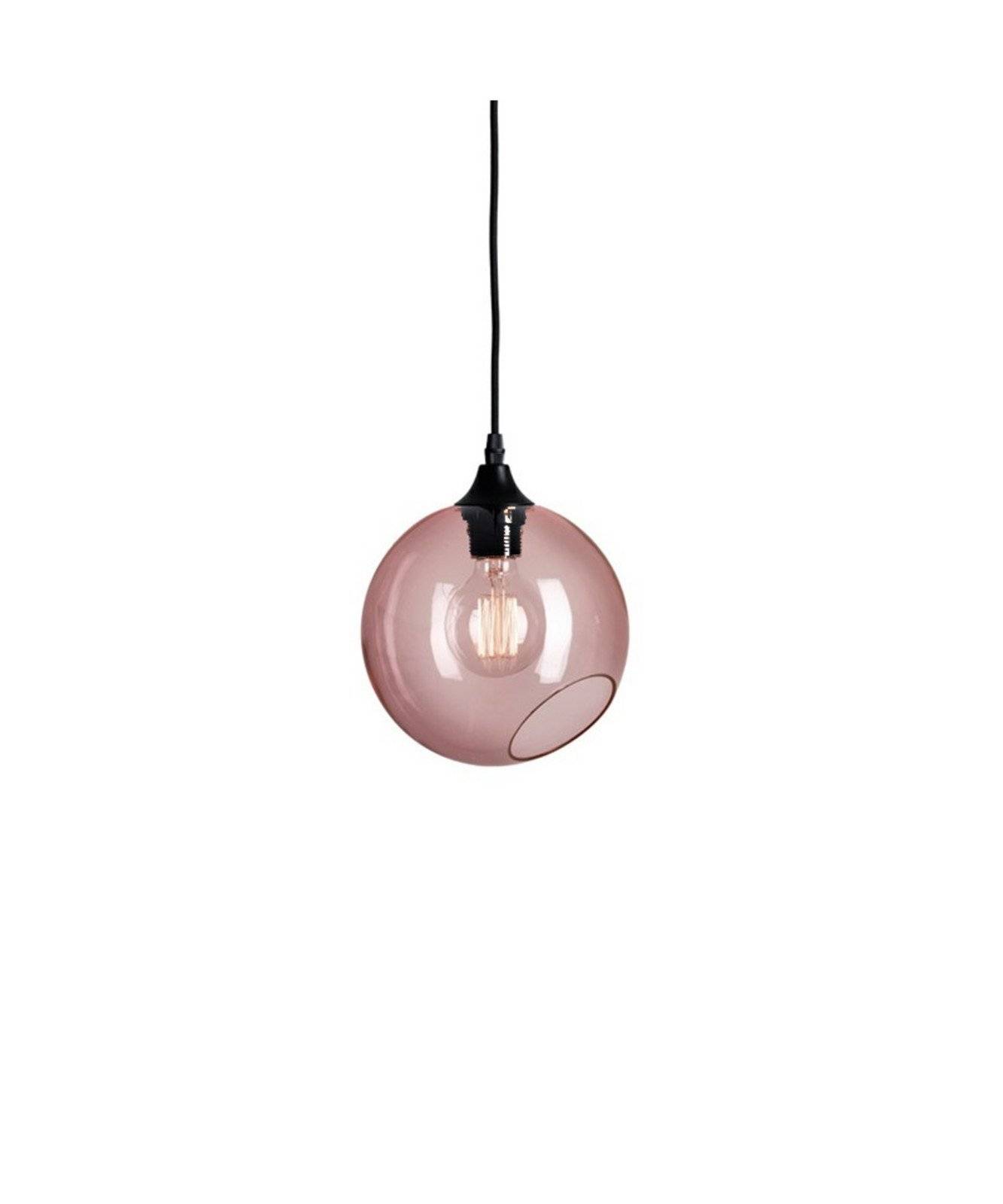 Pendel lampe DESIGN BY US, Sort, Spisestue, Glas