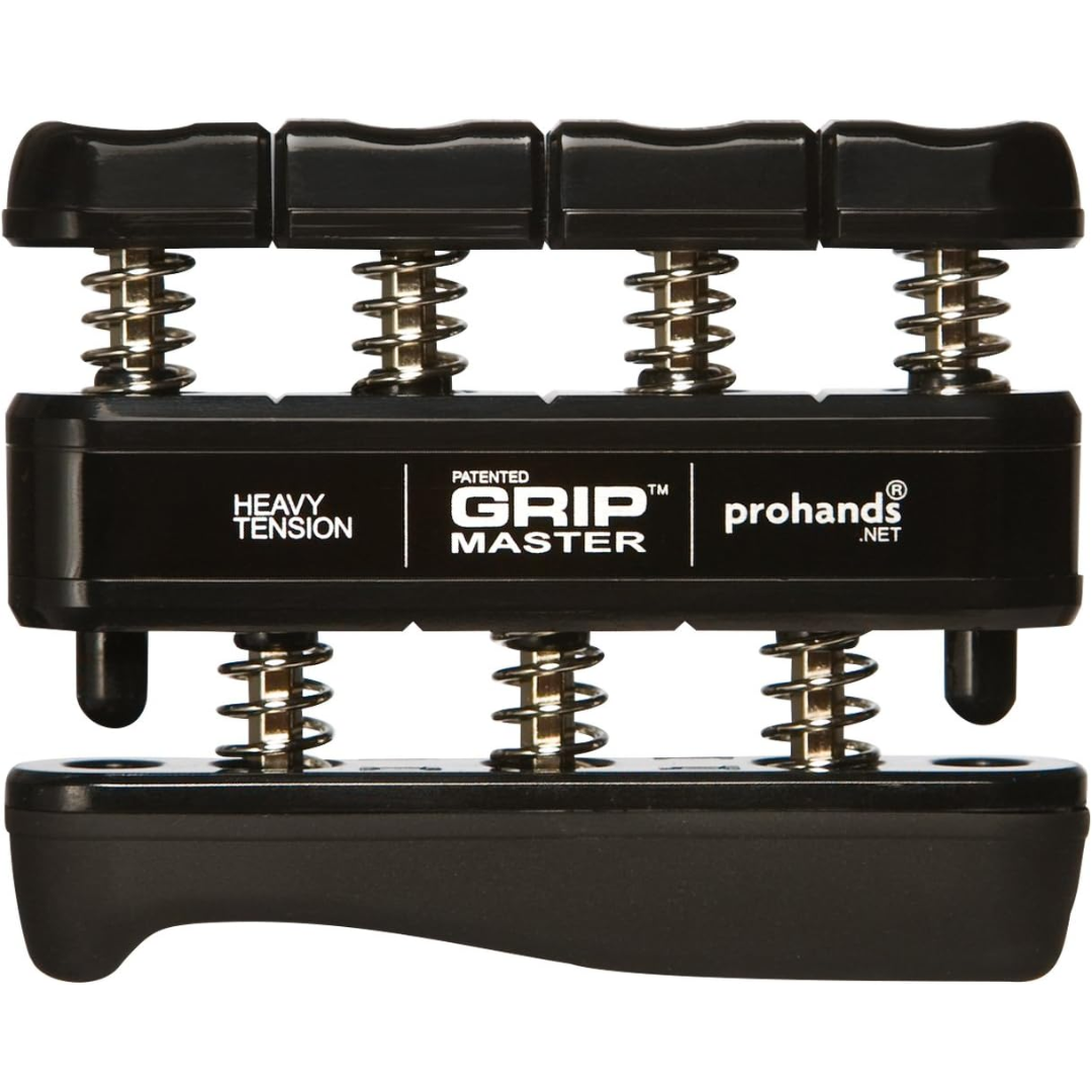 GripMaster - Kraftfull Handförstärkare för Fingrar - Svart - Tung spänning