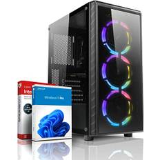 shinobee High End Gaming PC Intel Core i7 12700KF 20 Threads 5.00GHz | GeForce RTX4060 8 GB | 32 GB 3000 MHz DDR4 | 1 TB M.2 SSD | Windows 11 | WLAN | Gamer PC Computer Rechner | 7559
