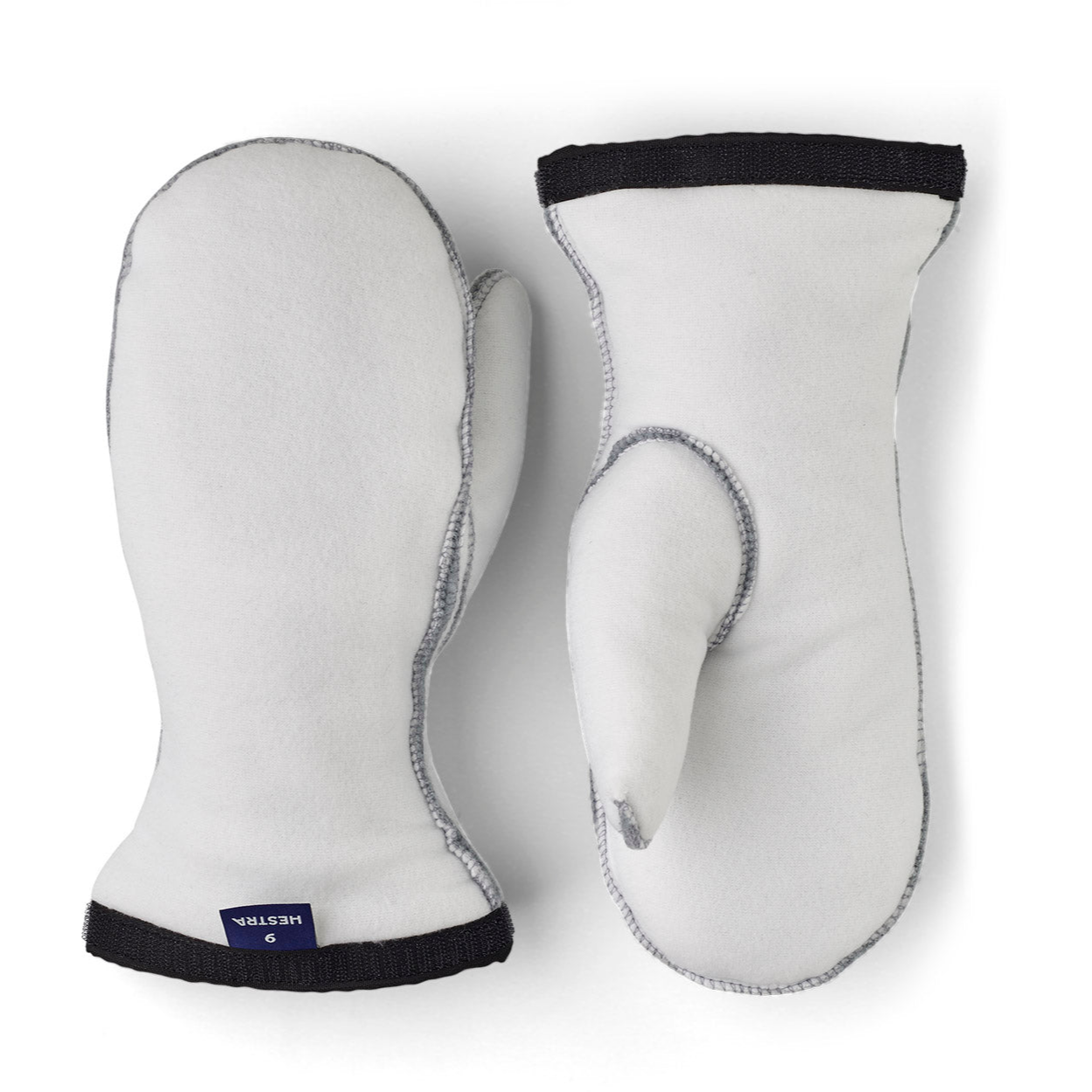 Hestra - Heli Ski Inder handsker - Unisex  - 7  - Hvid