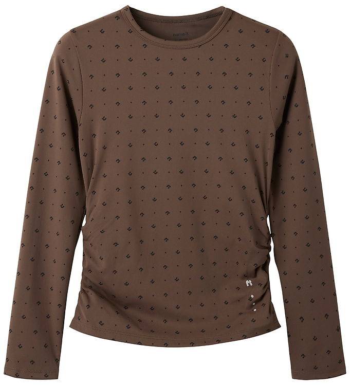 Name It Tröja - NkfThea - Chocolate Martini - Name It - 6 år (116) - Tröja