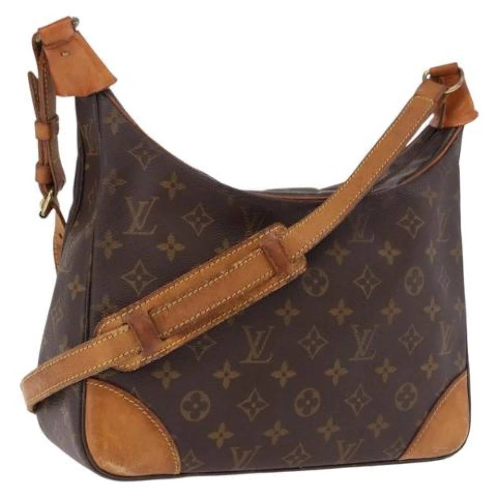 Louis Vuitton Vintage Pre-owned Monogram Canvas Skuldertaske - Vintage - Dame - Brun - ONE SIZE - Uld
