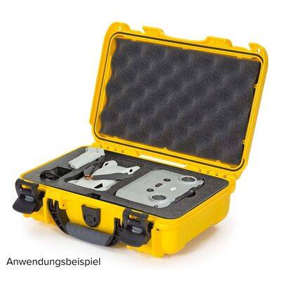 Nanuk Case 909 with foam insert for DJI Mini 3 Pro  yellow