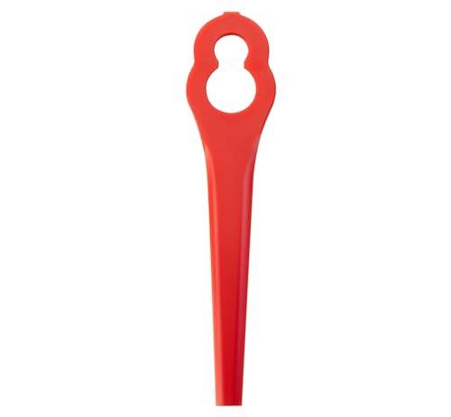 60 Stück PA6 Ersatzmesser-Set Kompatibel für Einhell Rasentrimmer GE-CT 18 Li, GC-CT 18/24 Li, BG-CT 18 Li, RG-CT 18 Li, Kunststoffmesser Kompatibel für Einhell Akku-Rasentrimmer Zubehör