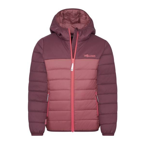 Trollkids Girl's Eikefjord Jacket Syntetjacka Barn Storlek 128 Färg lila