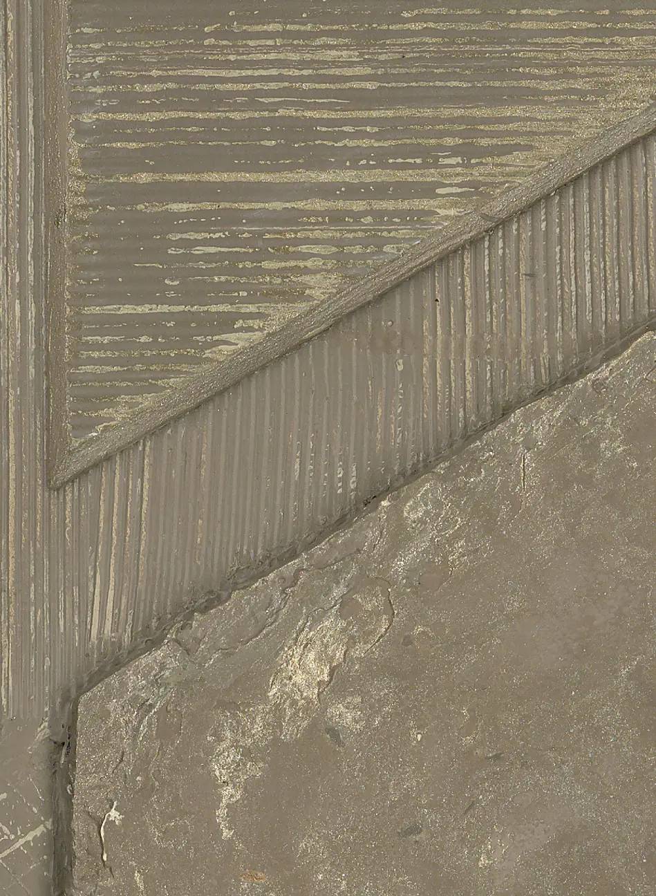 CMO Paris Wallpaper Gesso Fresque - Ambre D - beige/gold