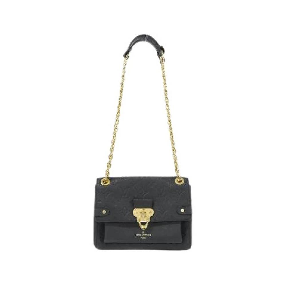 Louis Vuitton Vintage Pre-owned Vavin BB Monogram Empreinte Skuldertaske - Vintage - Dame - Sort - ONE SIZE - Uld