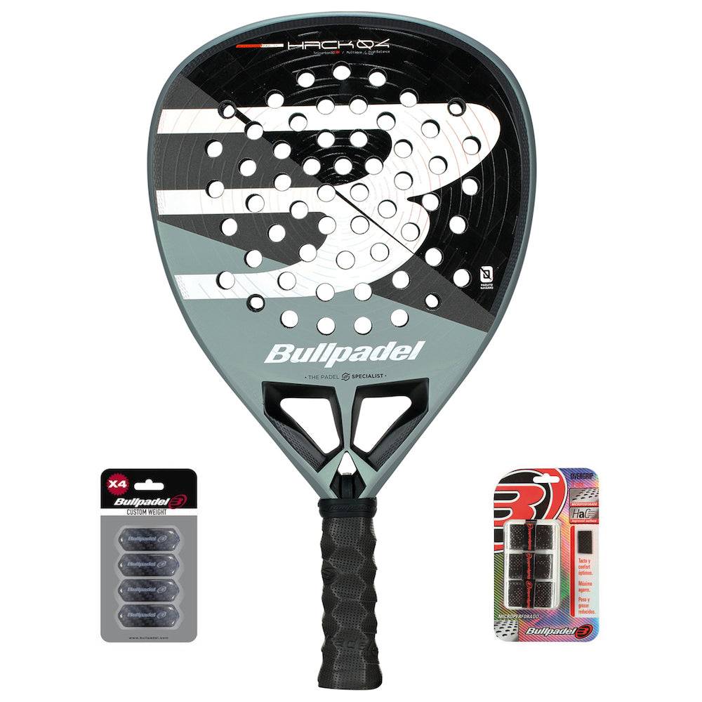 Bullpadel Hack 04 2026 + Protector Weight + Overgrip