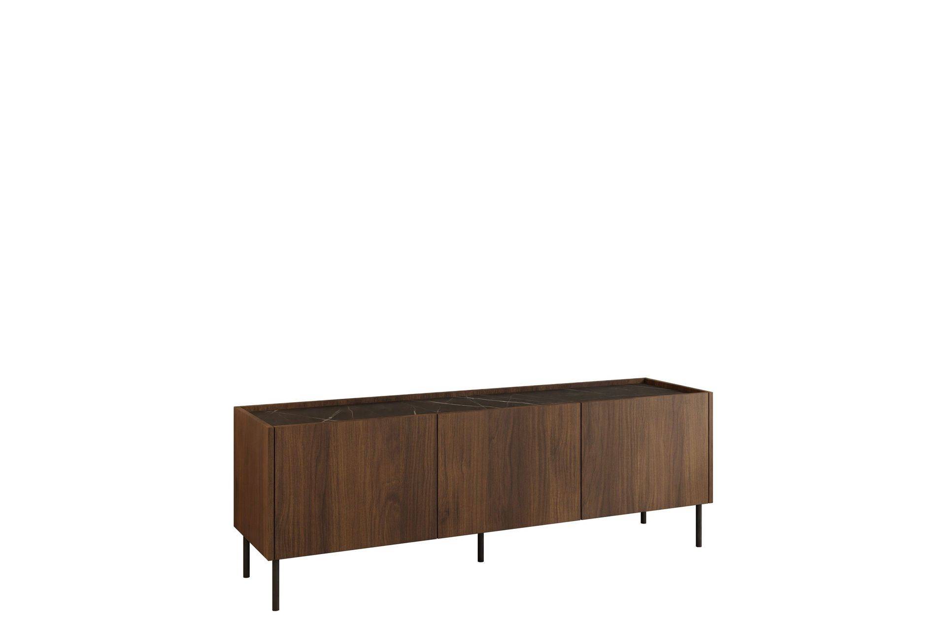 Akihito Tv-bänk 144 cm Brun