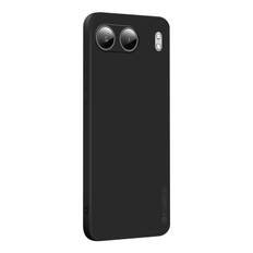 EIDERWOOD Silky Touch Blød Plast Cover til OnePlus Nord 4 - Sort