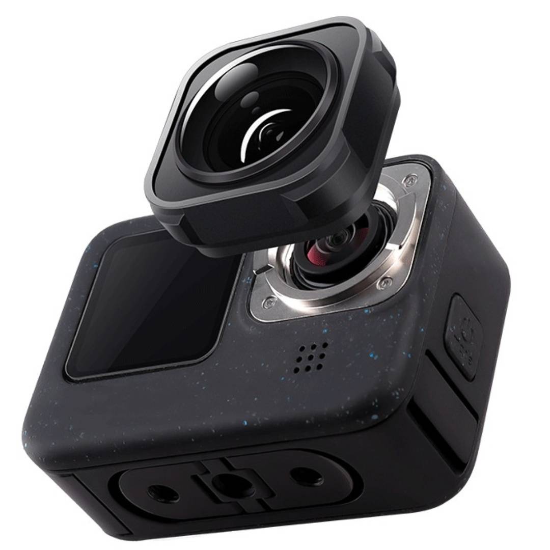 Go Pro 13 Max Lens Mod Fov 155° Wide Angle Lens 5M Waterproof Anti-Shaking Lens For Gopro Hero 12 11 9 Black Camera Accessories