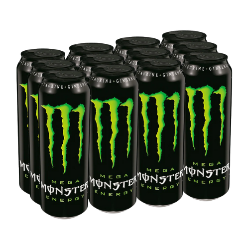 Monster Energy Mega 553ml (Återförslutningsbar) - 12-pack