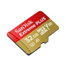 SanDisk Extreme PLUS - Flash-Speicherkarte (microSDHC/SD-Adapter inbegriffen)