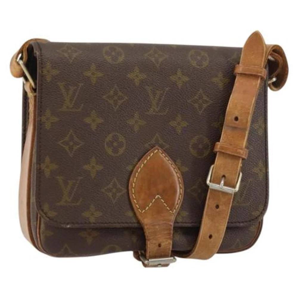 Louis Vuitton Vintage Pre-owned Canvas Cross Body Taske - Vintage - Dame - Brun - ONE SIZE -