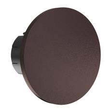 FLOS Camouflage 140 LED-vægindbygningslampe, brun