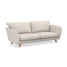 Trend Lyx 3-sits Tygsoffa - Beige 3 sits soffa Scandi Days