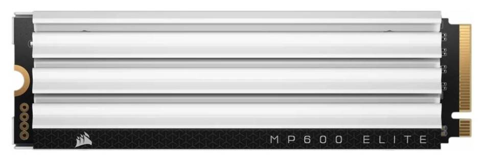 Corsair MP600 Elite SSD til PS5 - 4TB (PCIe Gen4, NVMe, M.2 2280, 7000 MB/s)