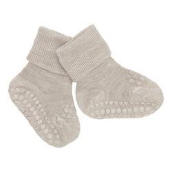 Skridsikre Strømper Merino Uld - Sand 23/26