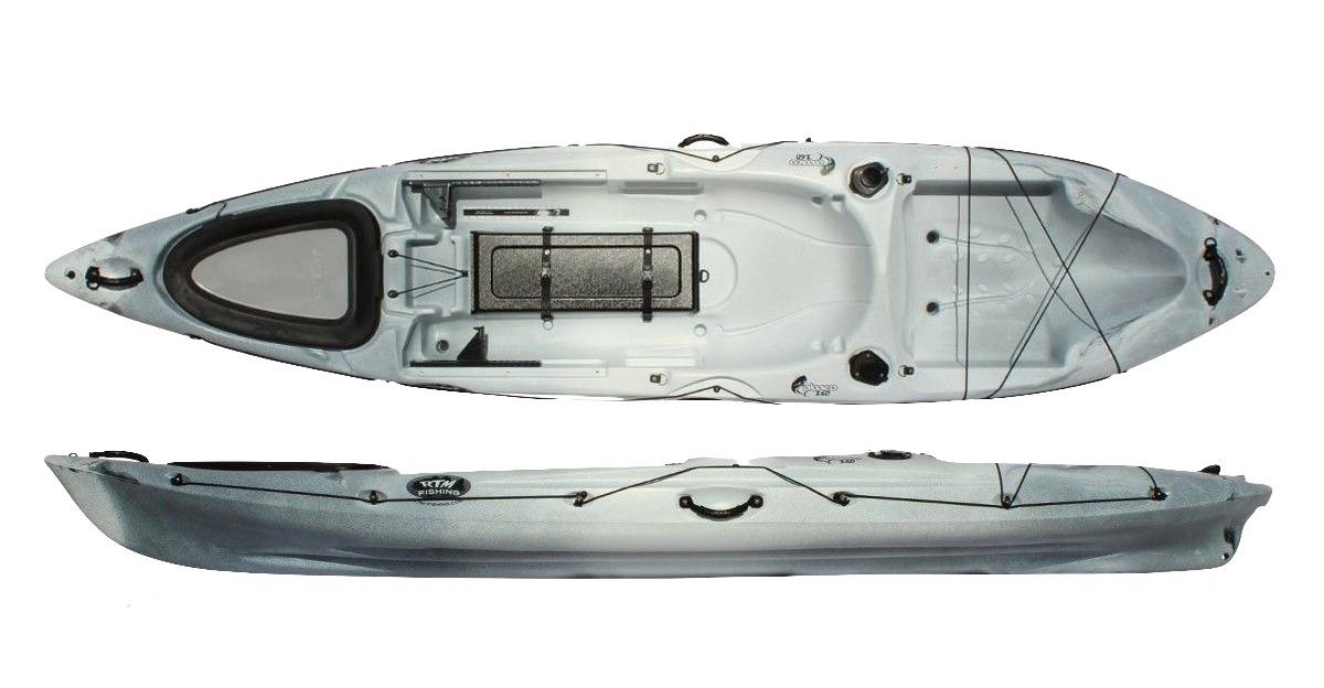 RTM Abaco 360 Luxe Sit-On-Top Fiske Kajak.