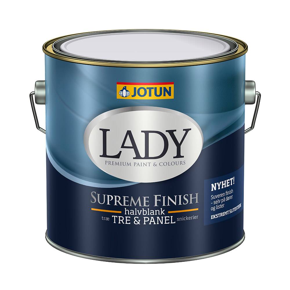 Jotun Lady Supreme Finish - Indendørs træmaling 0,68 L 80 (blank)