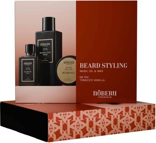 Nõberu of Sweden Beard Styling Gift Set