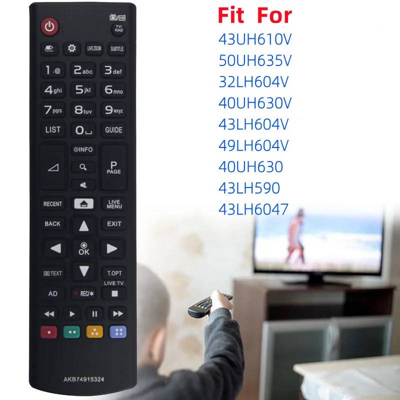 New Universal AKB74915324 Remote Control for Smart TV 43UH610V 50UH635V 32LH604V 40UH630V 43LH604V 49LH604V