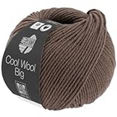 Lana Grossa Cool Wool Big Mélange (We Care) 1635 – kaffebrun melerad