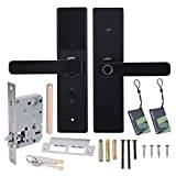 Smart Lock - Fingeravtryck Nyckellöst Dörrlås, Elektroniskt Digitalt, WiFi Deadbolts för Ytterdörr, Power On Self Test, APP, IC Kort, Code Unlock
