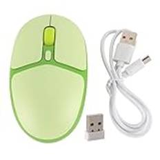 Sunicon 2.4G Mouse, 800 1200 1600 DPI Mobile Optical Cordless Mouse with USB Receiver and Charging Cable for Notebook Desktop Computer Office Gaming