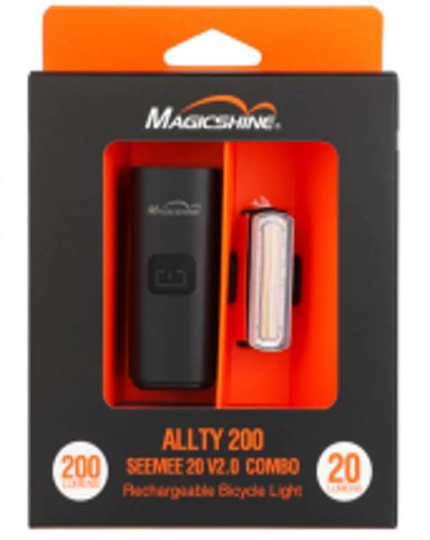 Refurbished -Magicshine Allty 200 + Seemee 20 v2 lygtesæt