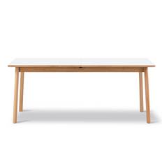 Fredericia Furniture Ana Matbord (180/280x95 cm) Laminate Fenix White Oak Soap